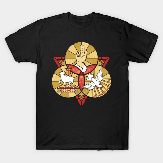 The magnificent seal of the Holy Trinity T-Shirt by Reformer